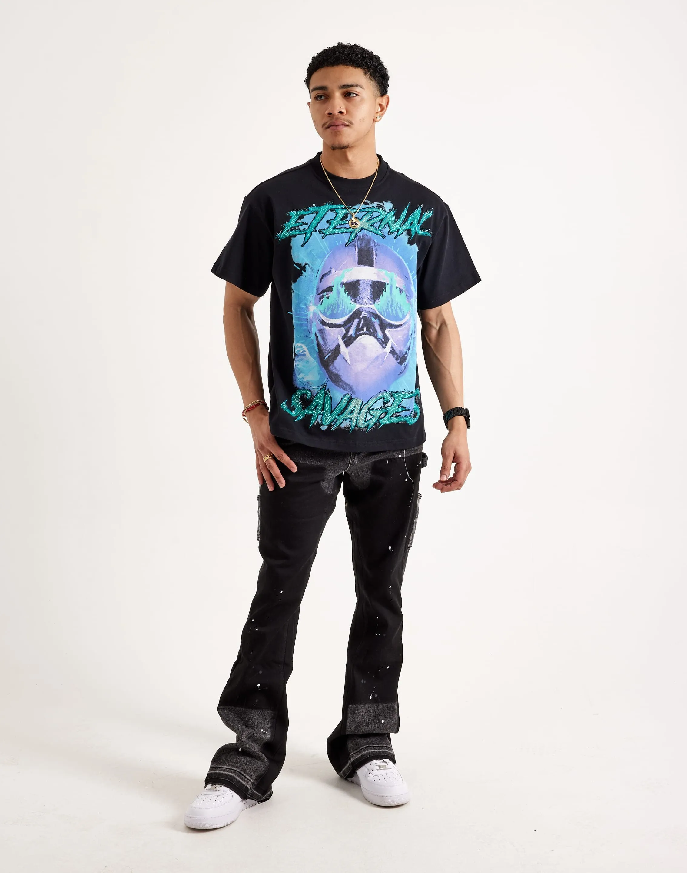 EPTM Camo Pocket Flared Pants