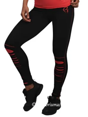Equilibrium Activewear Sliced legging L749 Watermelon