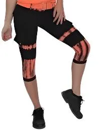 Equilibrium Activewear Tie Dyed Capri C344