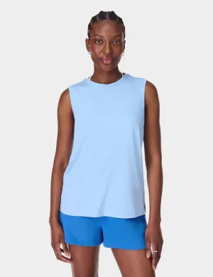 Essential Sleeveless Vest - Breeze Blue