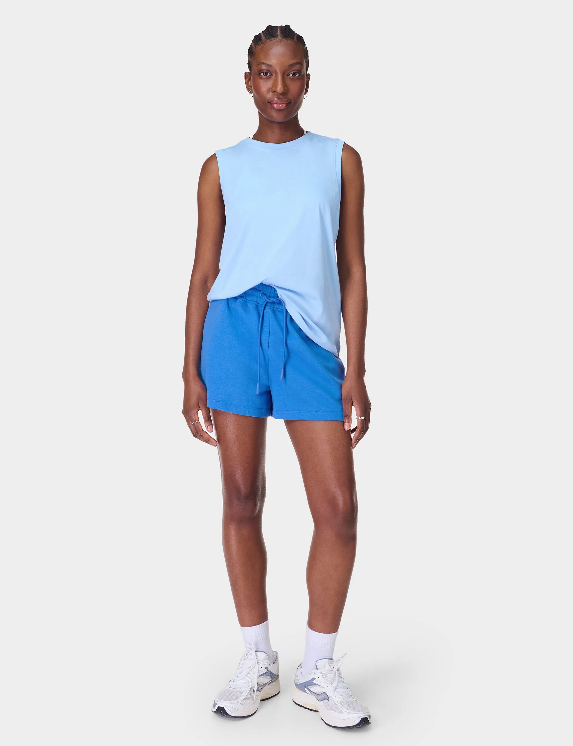 Essential Sleeveless Vest - Breeze Blue