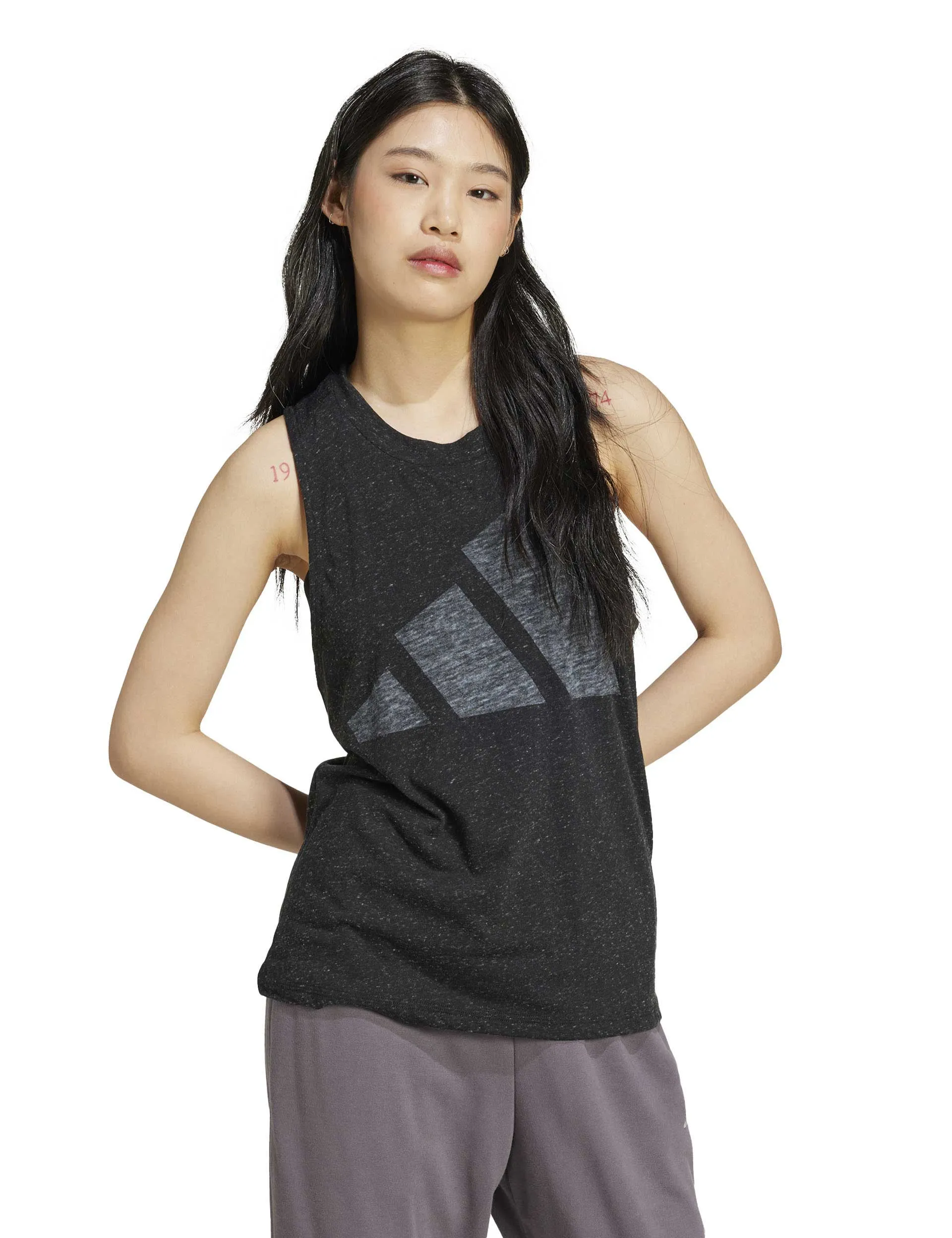 Essentials Winners Tank Top - Black/White