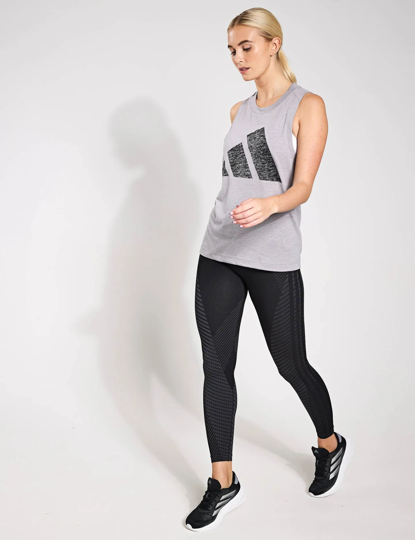 Essentials Winners Tank Top - Solid Grey/Black