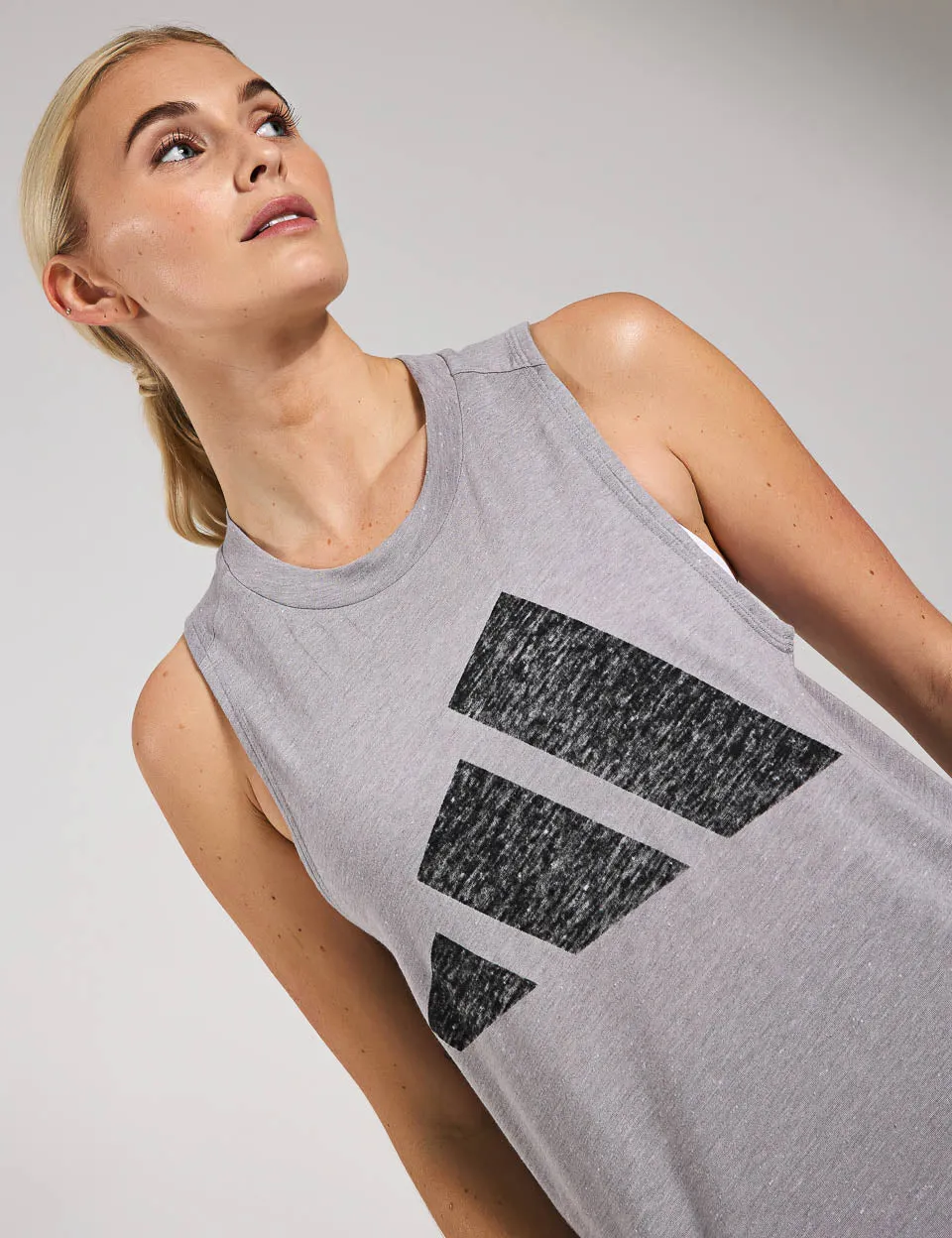 Essentials Winners Tank Top - Solid Grey/Black