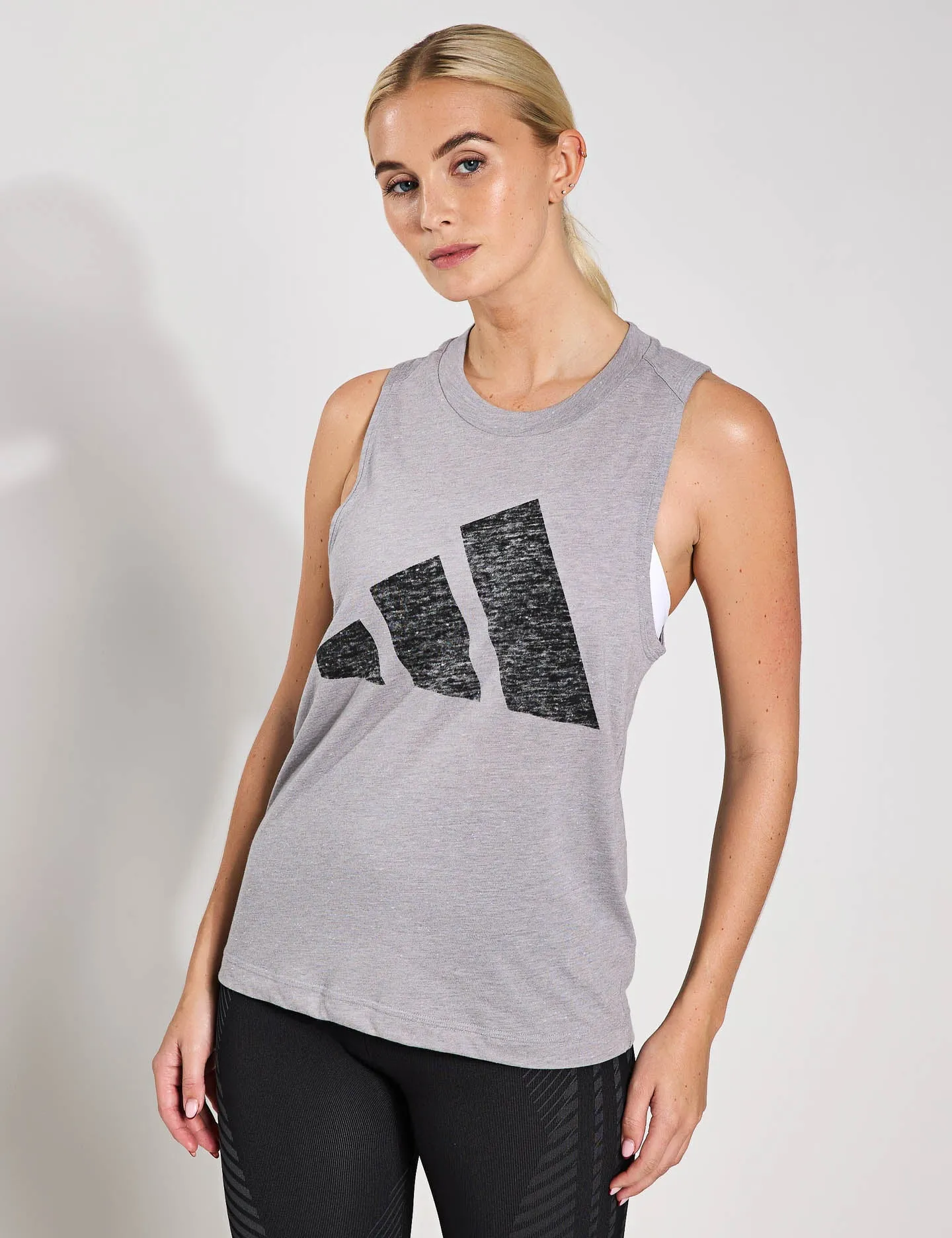 Essentials Winners Tank Top - Solid Grey/Black