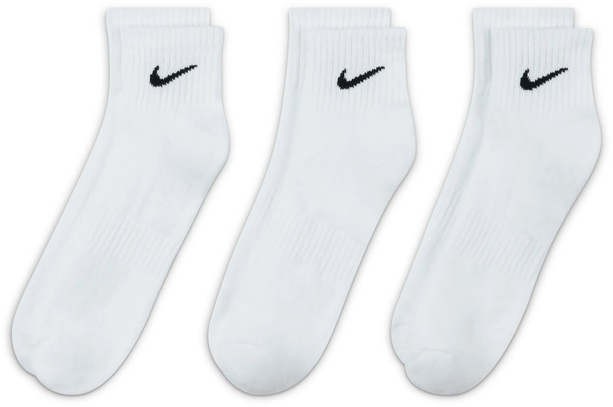 Everyday Cushioned Training Ankle Socks (3 Pairs)