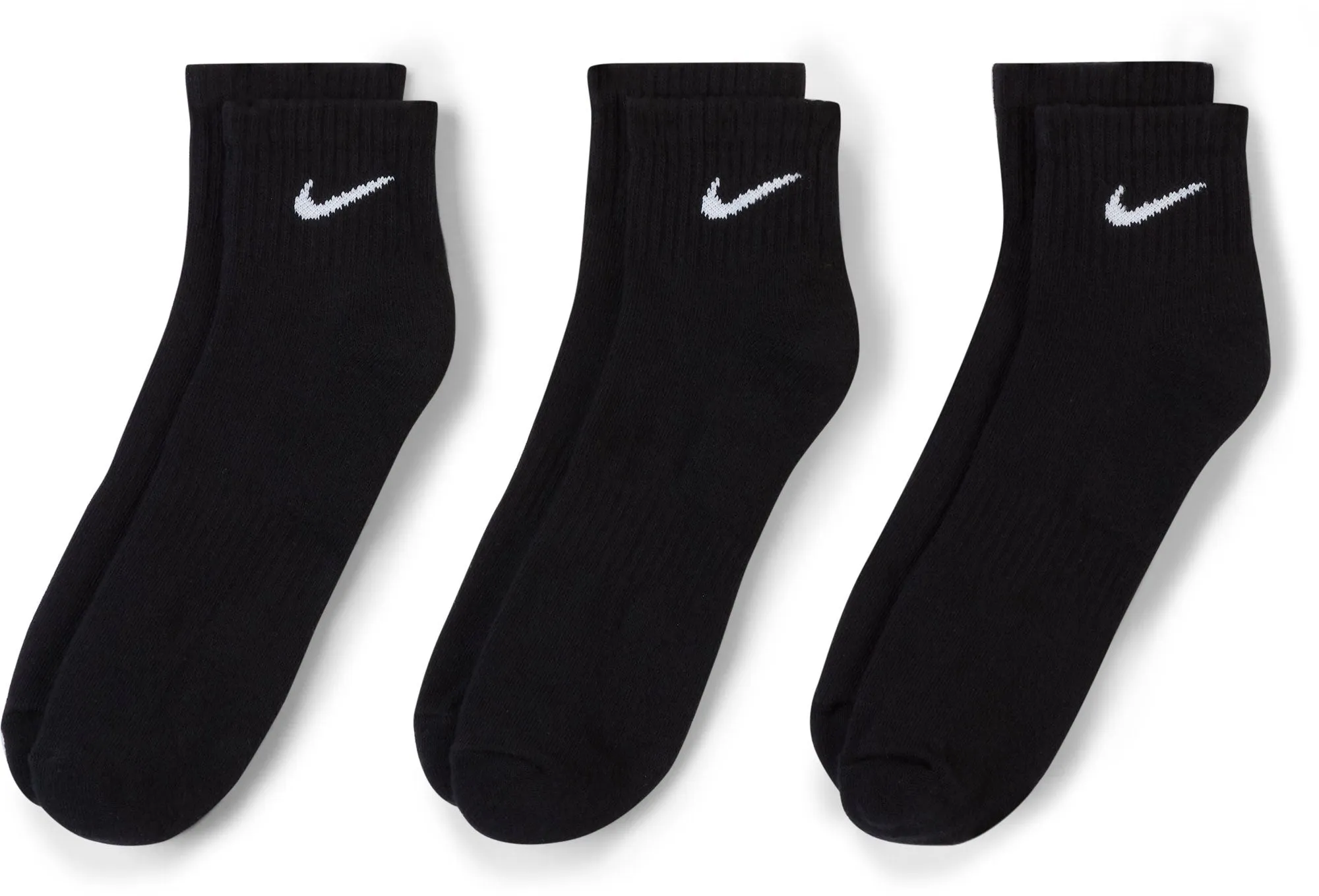 Everyday Cushioned Training Ankle Socks (3 Pairs)