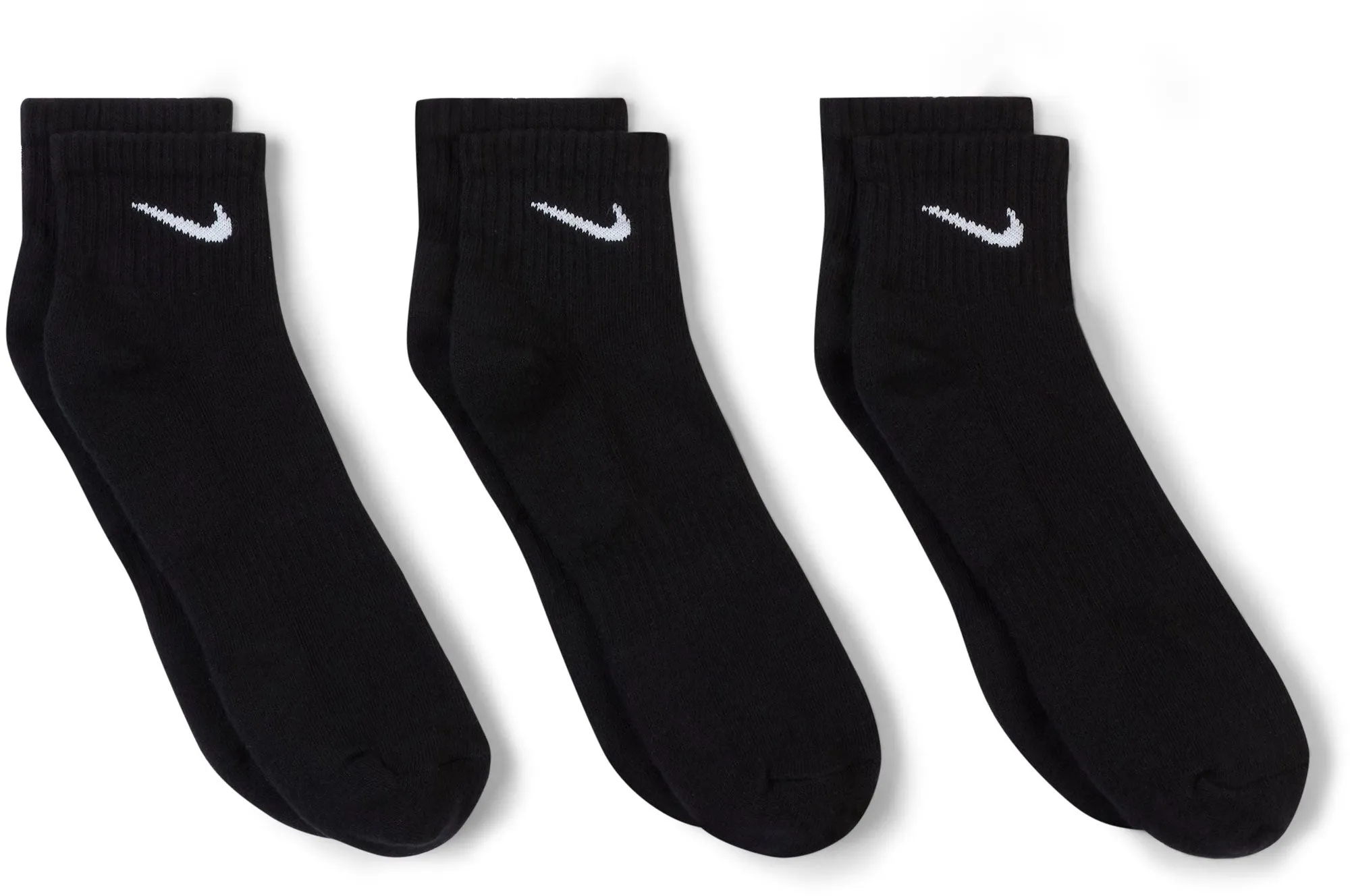 Everyday Cushioned Training Ankle Socks (3 Pairs)