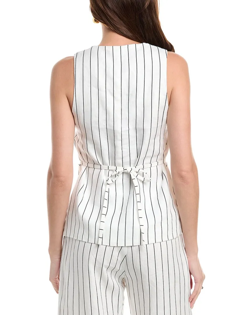 Faithfull The Brand Maya Linen Vest