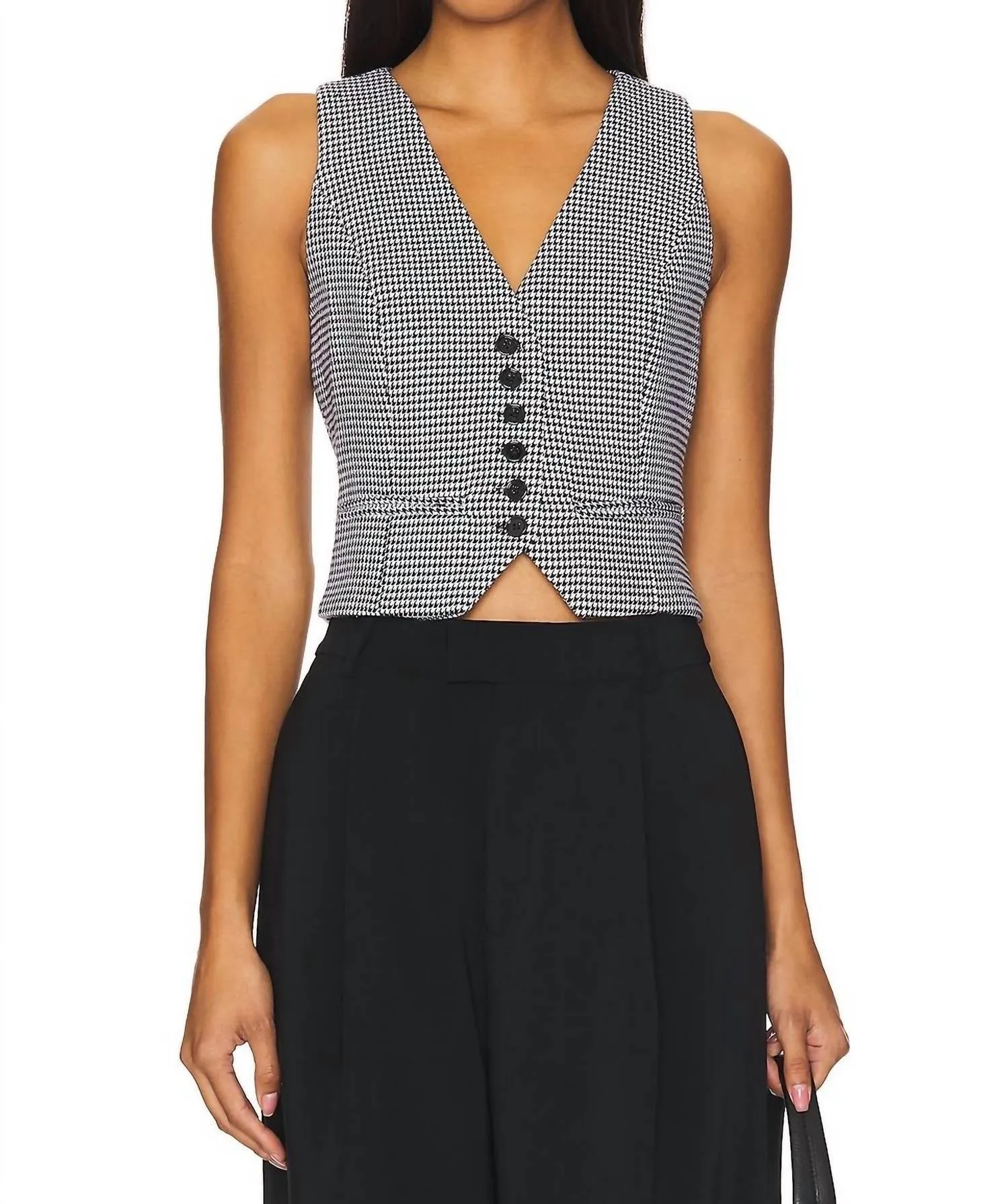 Favorite Vest In Black/white