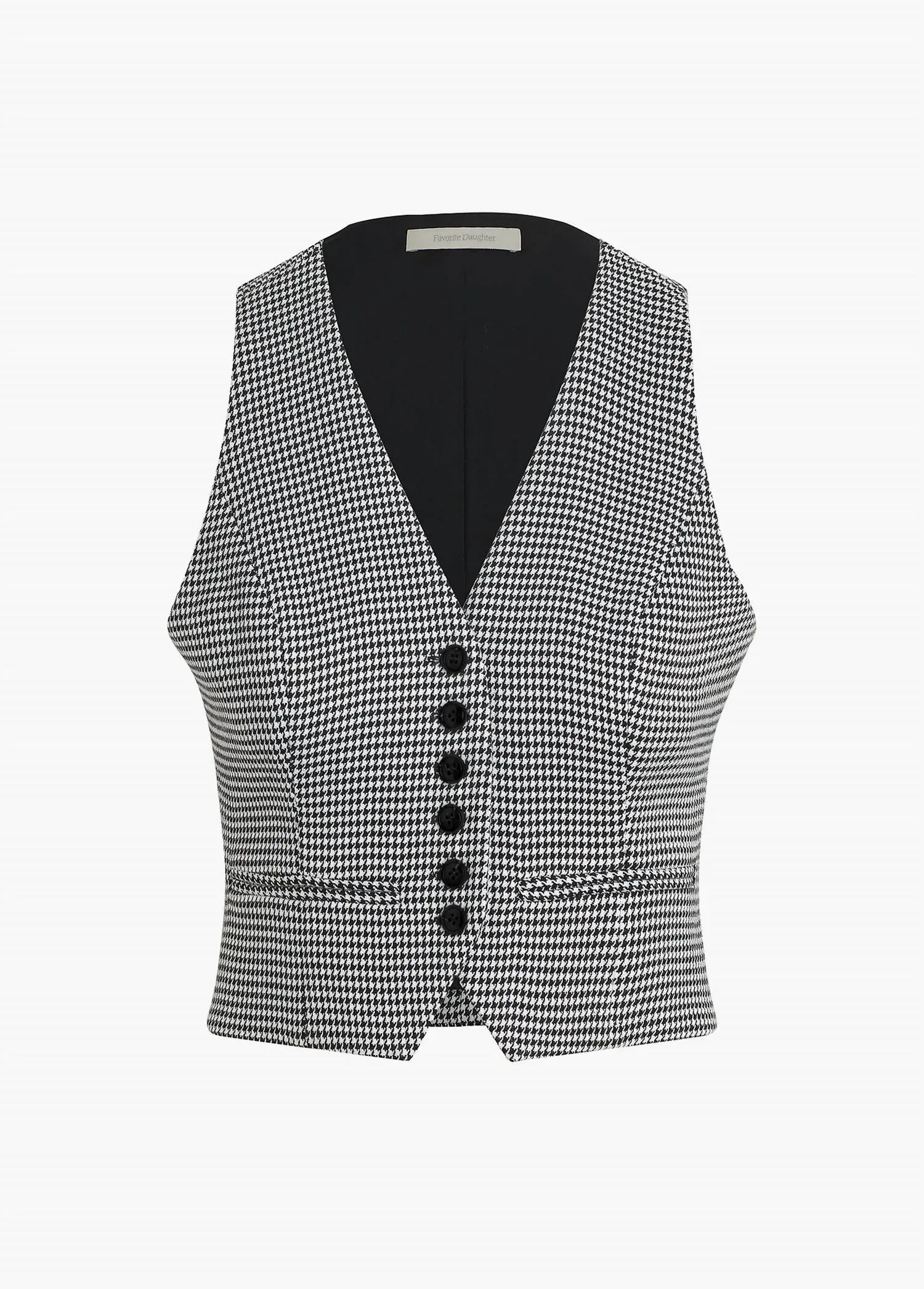 Favorite Vest In Black/white