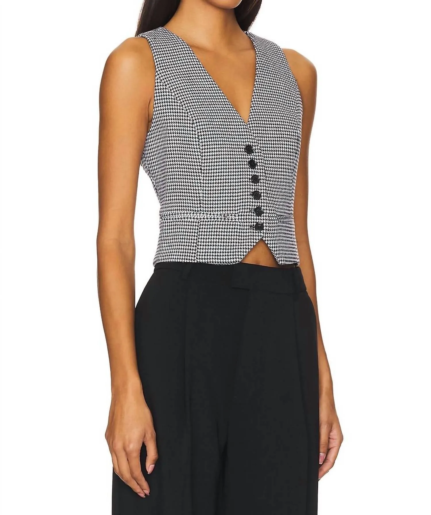 Favorite Vest In Black/white