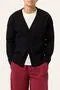 Fila Men's Baseline Cardigan - Black Clothing Fila Men