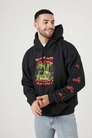 Forever 21 Men's A Tribe Called Quest Hoodie Sweatshirt Black/Multi Forever 21