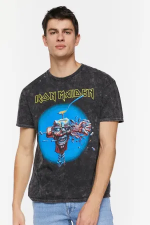 Forever 21 Men's Iron Maiden Graphic T-Shirt Black/Multi Forever 21