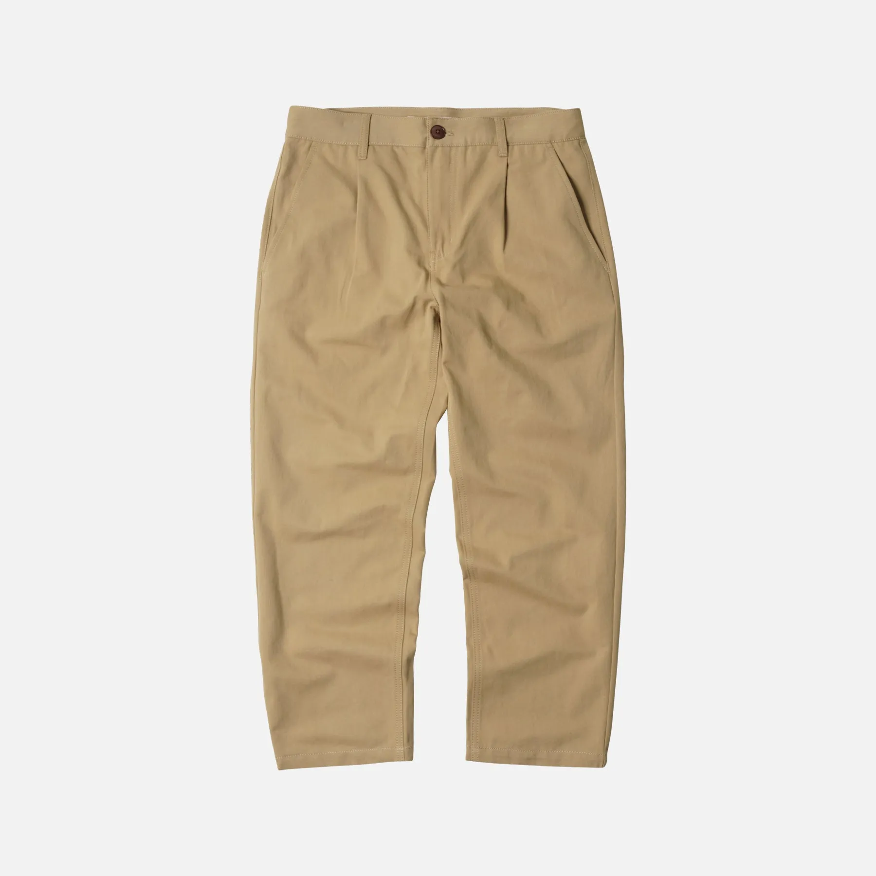 FrizmWorks OG Haworth One Tuck Pants - Beige