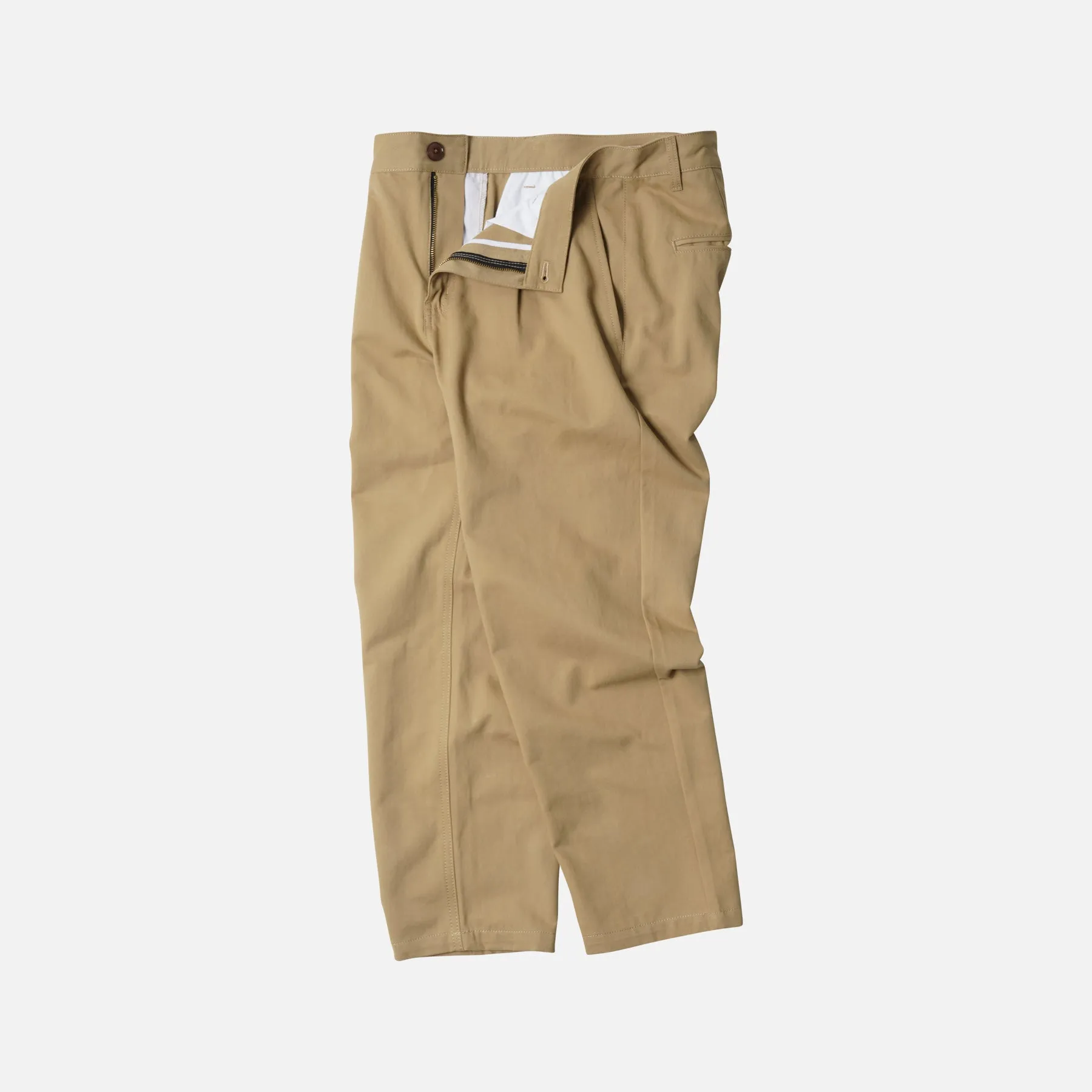 FrizmWorks OG Haworth One Tuck Pants - Beige