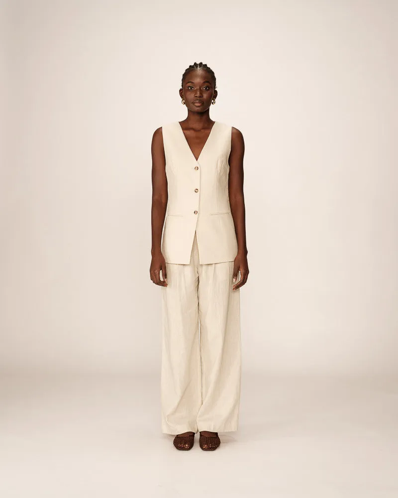 Gilet Paz Beige
