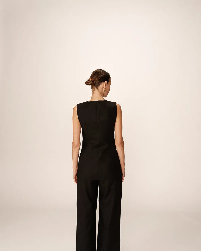 Gilet Paz Noir