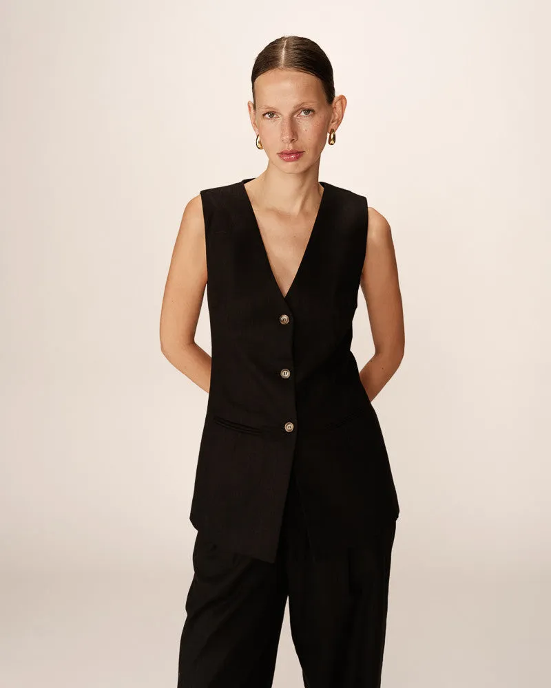Gilet Paz Noir