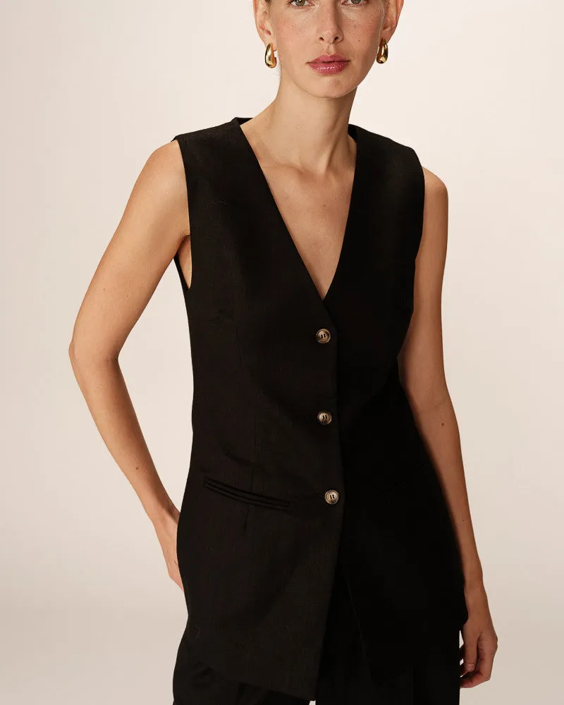 Gilet Paz Noir