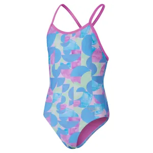 Girl's Allover Vback One Piece