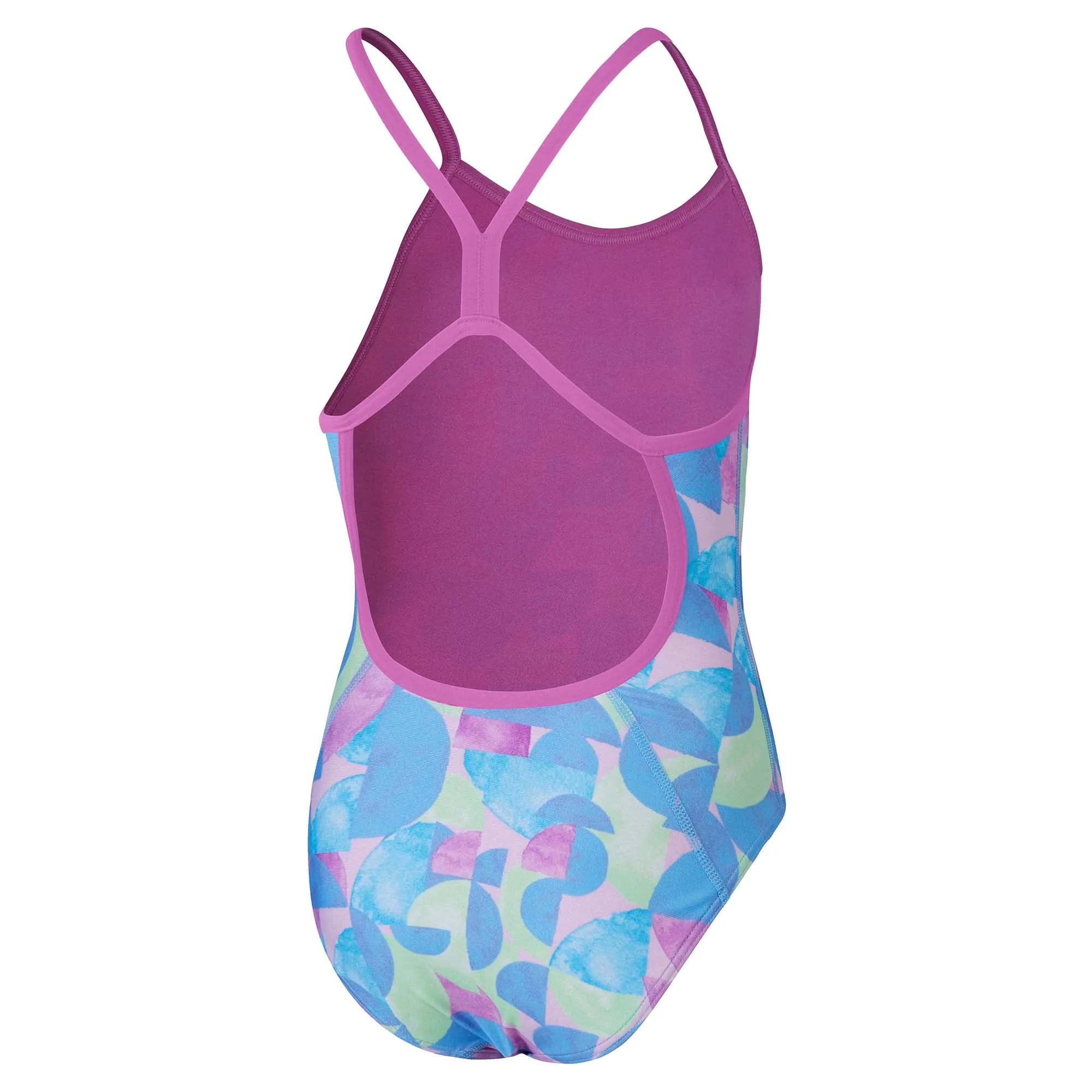 Girl's Allover Vback One Piece