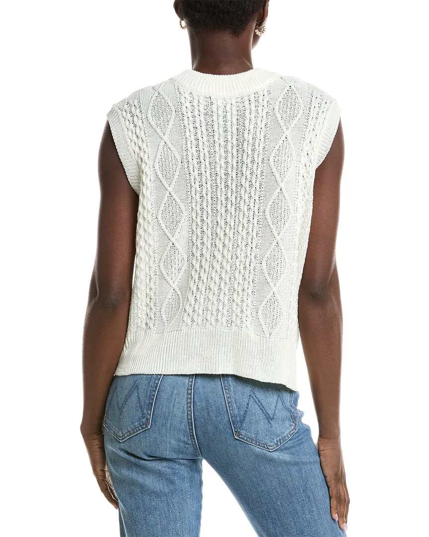 Gracia Cable Sweater Vest