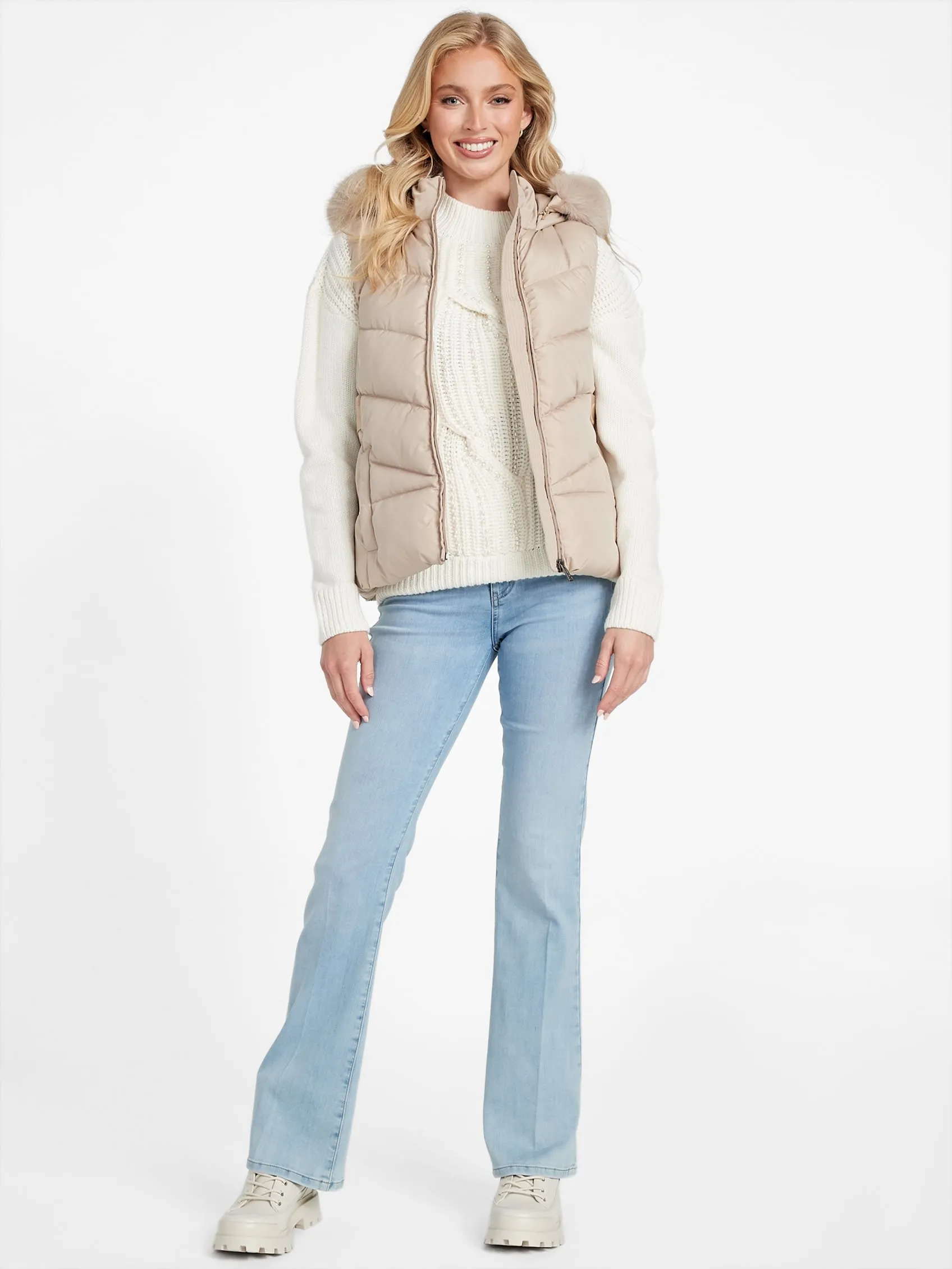 Hailey Hooded Quilted Vest