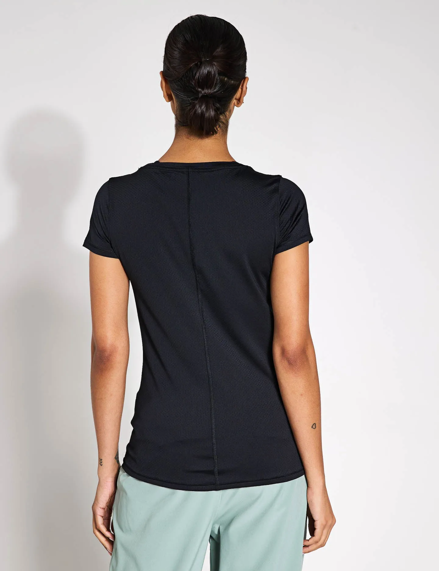 HeatGear Armour Short Sleeve - Black/White