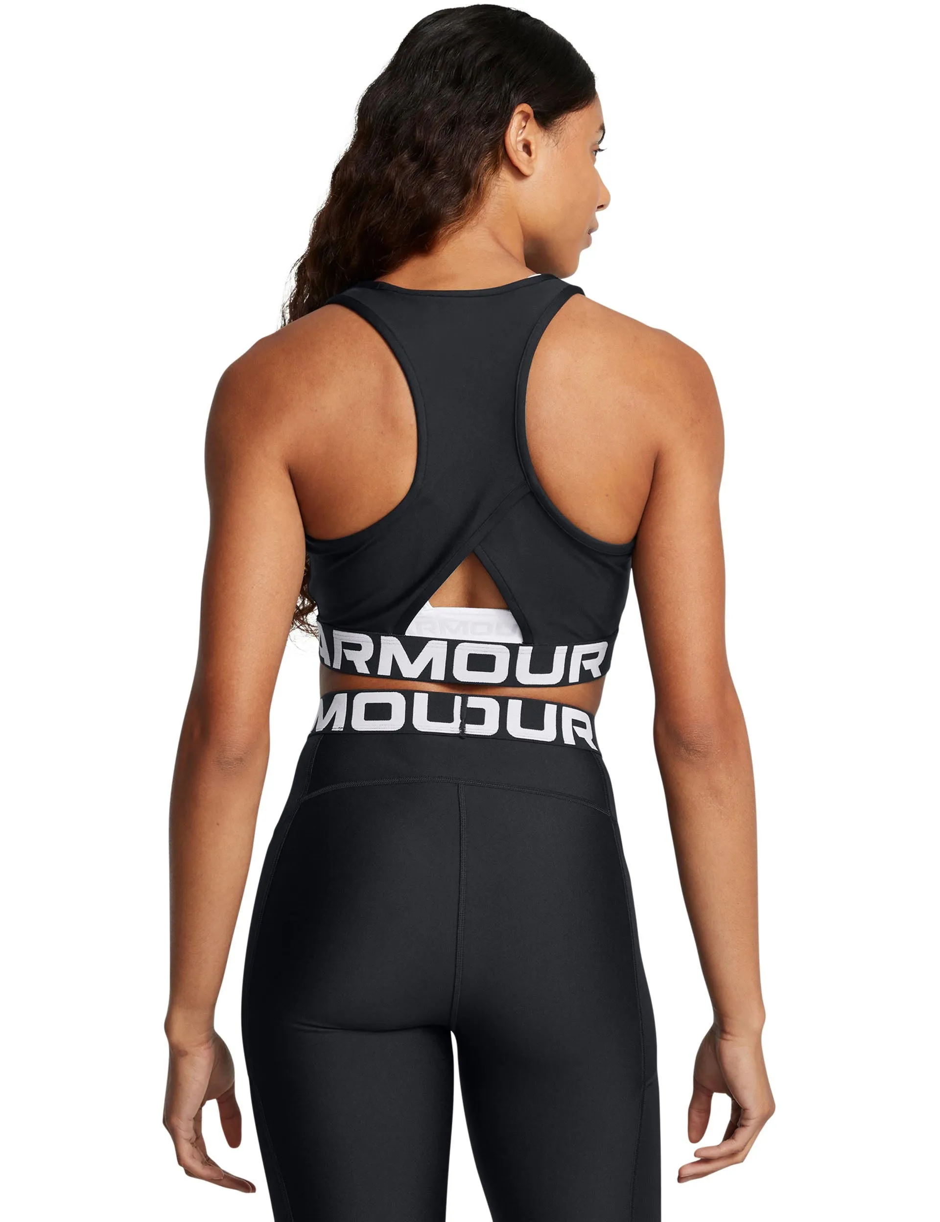 HeatGear Rib Tank - Black/White