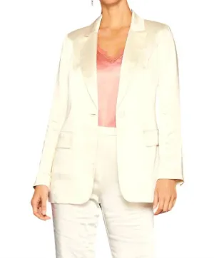 Holiday Spirit Blazer In Cream