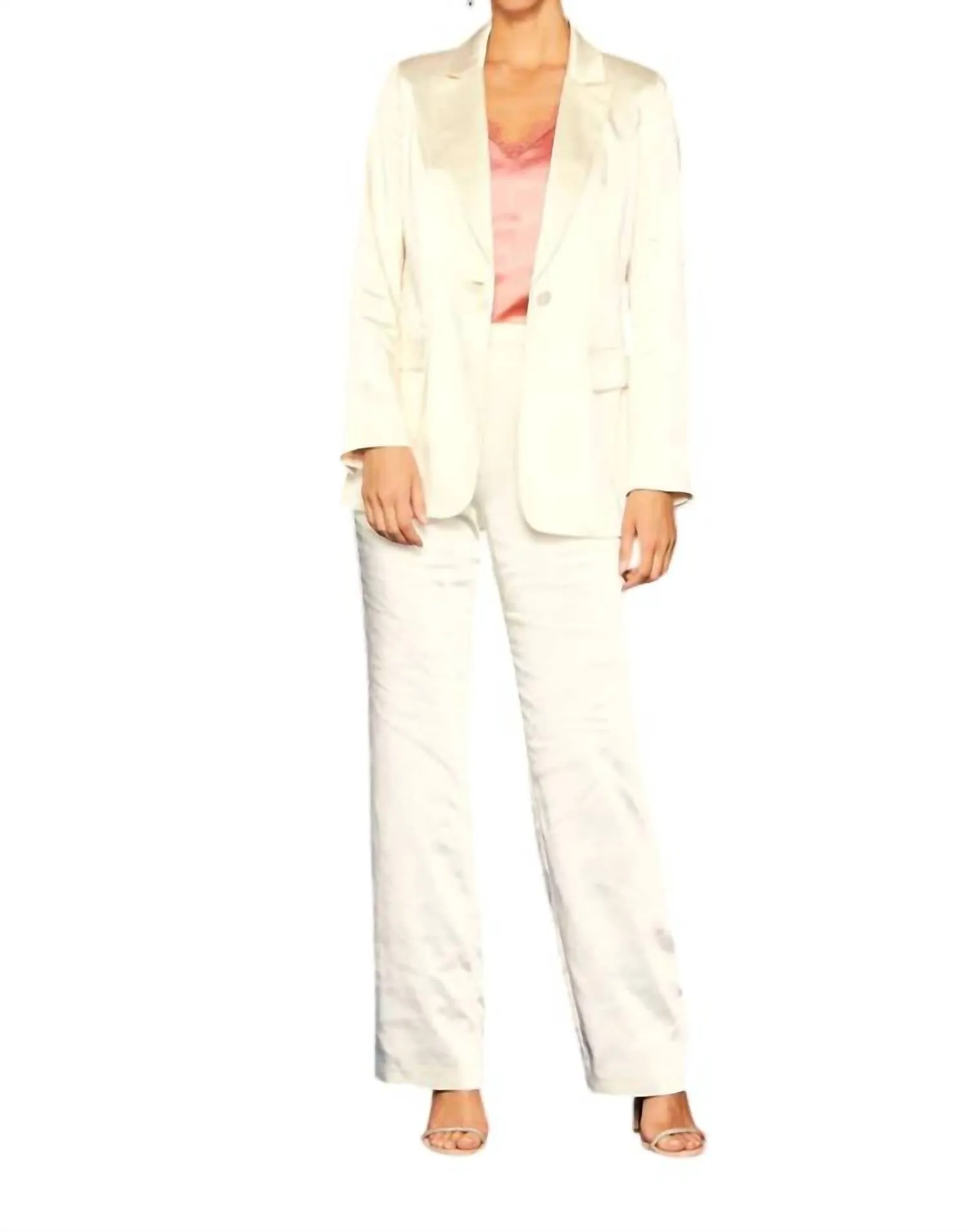 Holiday Spirit Blazer In Cream