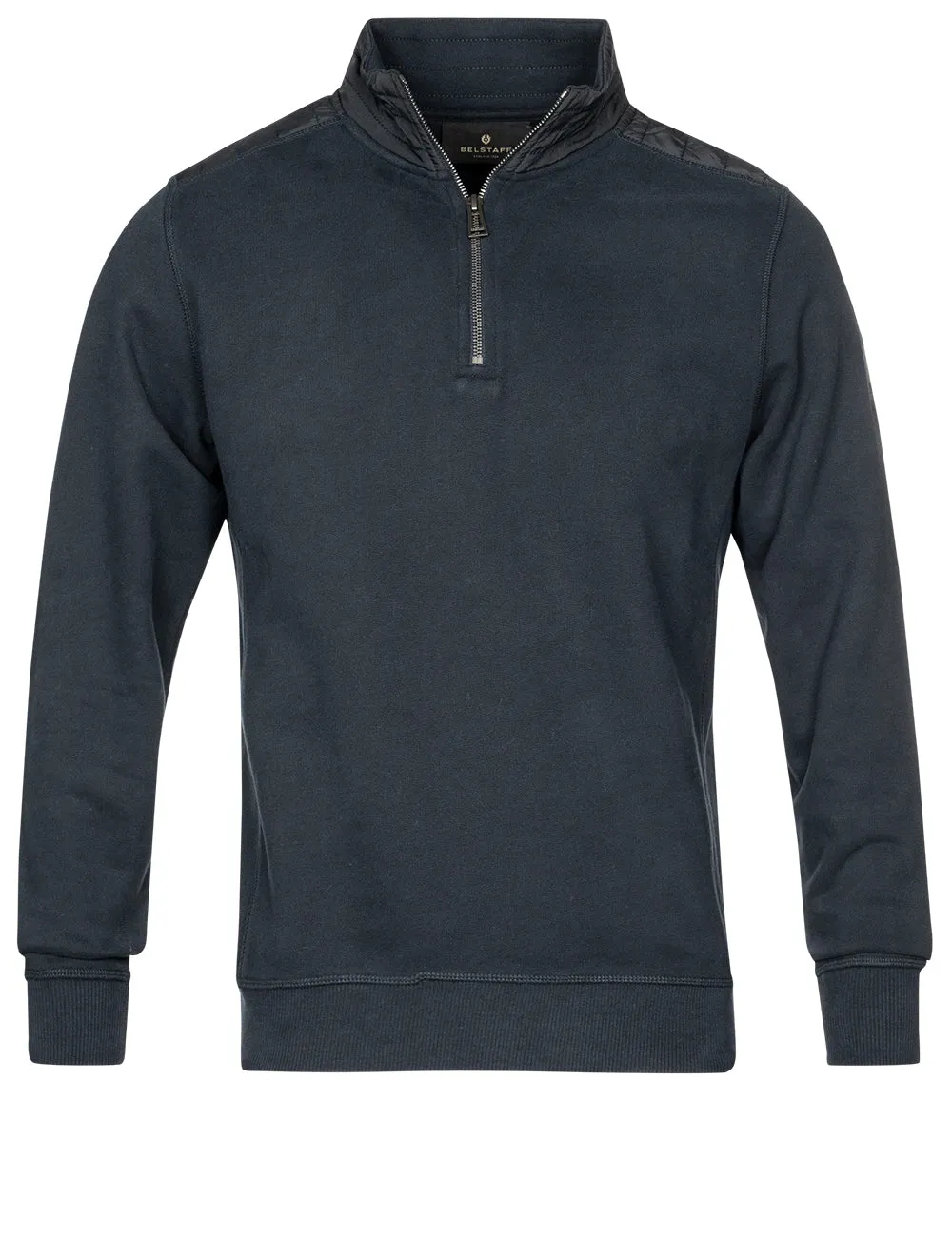 Jaxon Quarter Zip Sweater Charcoal