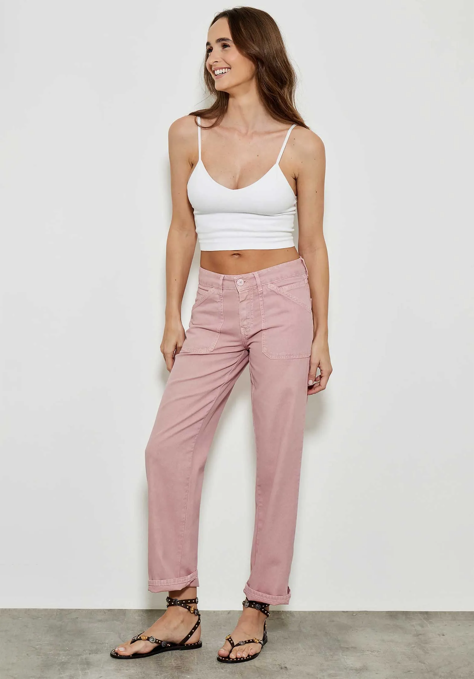 Jeans 27371lourdes Old-Pink