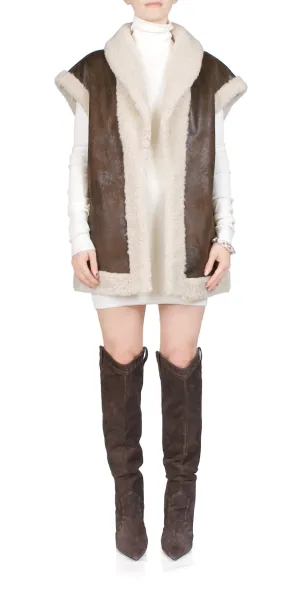 Jetz Vest In Choco Brown