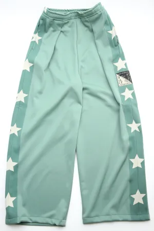 Kapital - Smooth Jersey Stantman (Stuntman) & Woman Baggy Track Pants - Light Green (LGR)