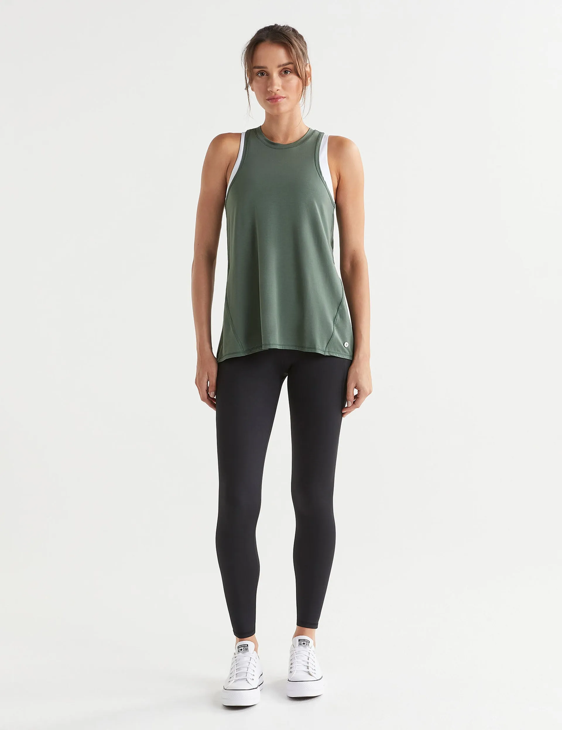 Kendall Tank - Army Green
