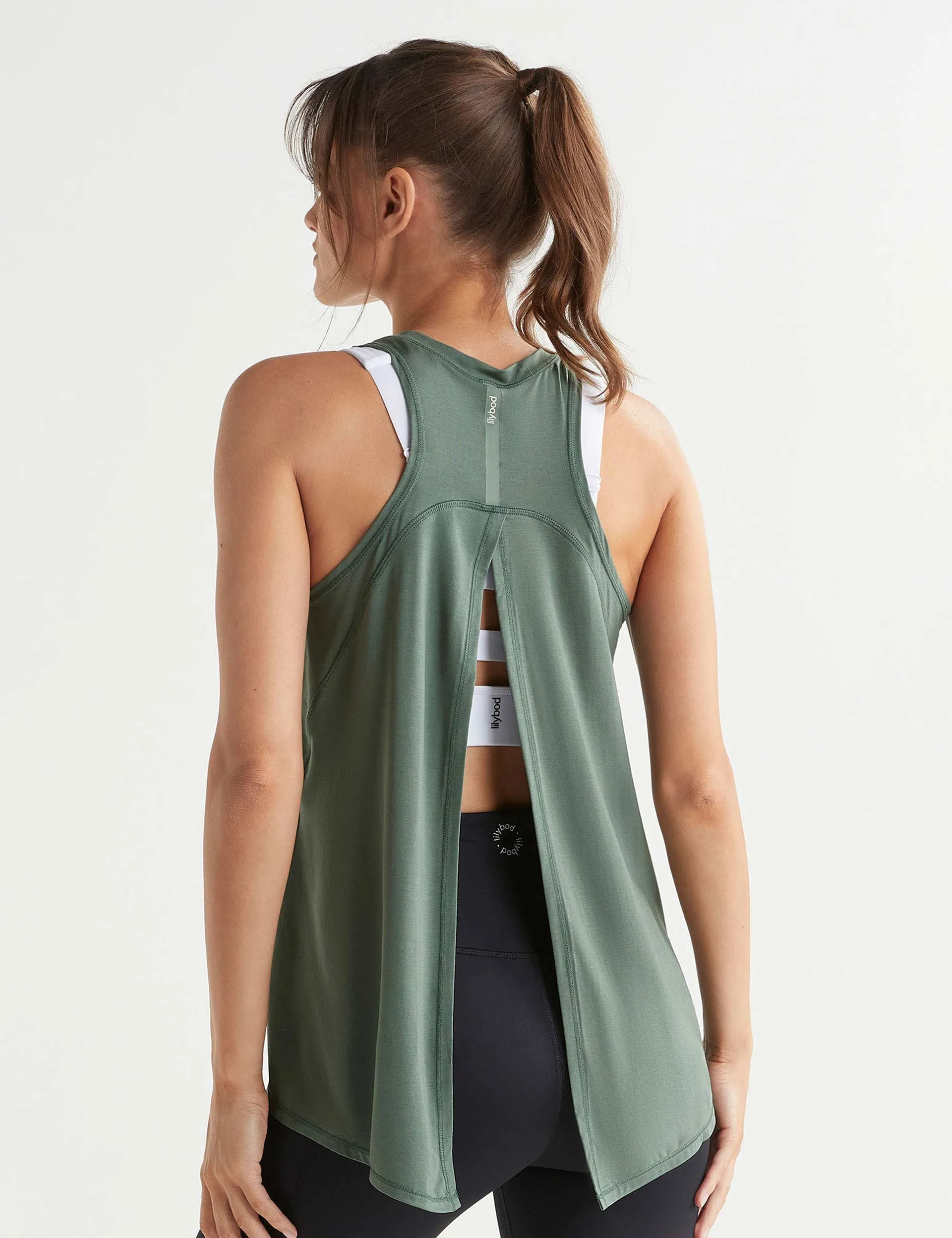 Kendall Tank - Army Green