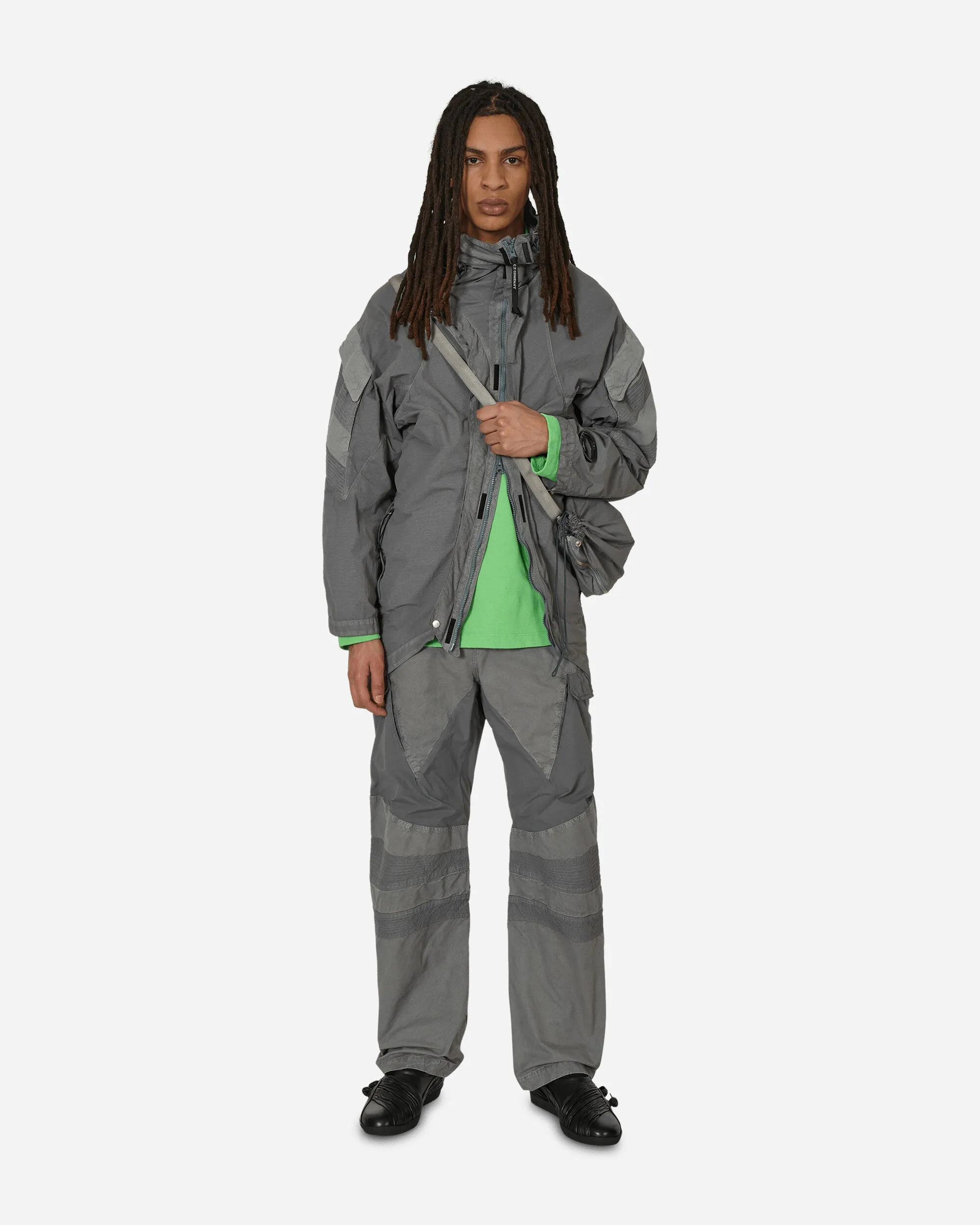 Kiko Kostadinov Cargo Pants Steel Grey
