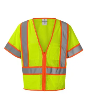 Kishigo 1242-1243 Ultra-Cool Six-Pocket Mesh Surveyor’s Vest