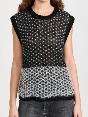 Kiuru Vest In Black Multi