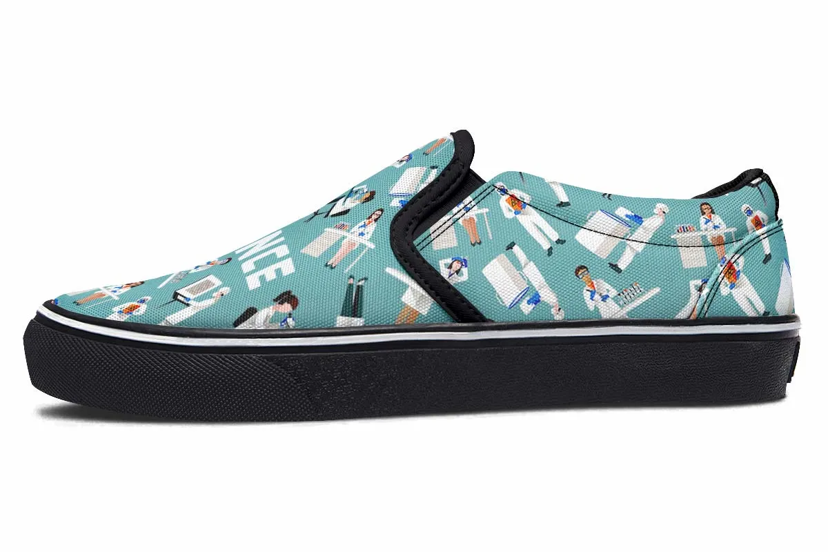 Lab Coat Slip-On Shoes