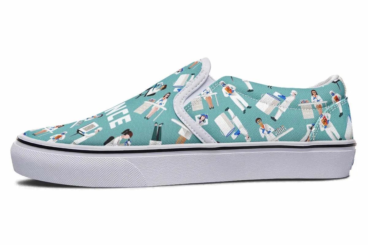 Lab Coat Slip-On Shoes