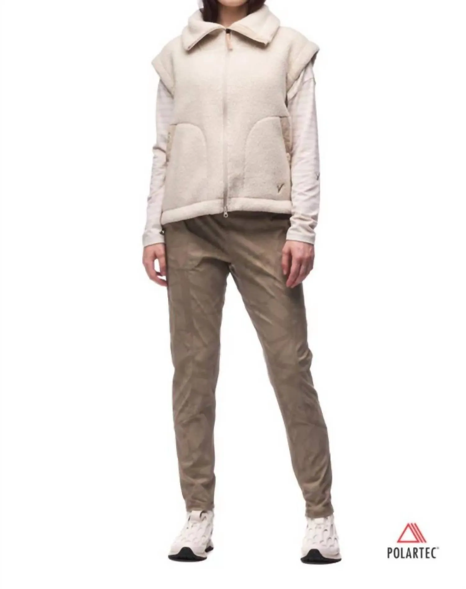 Lampaat Vest In Beige