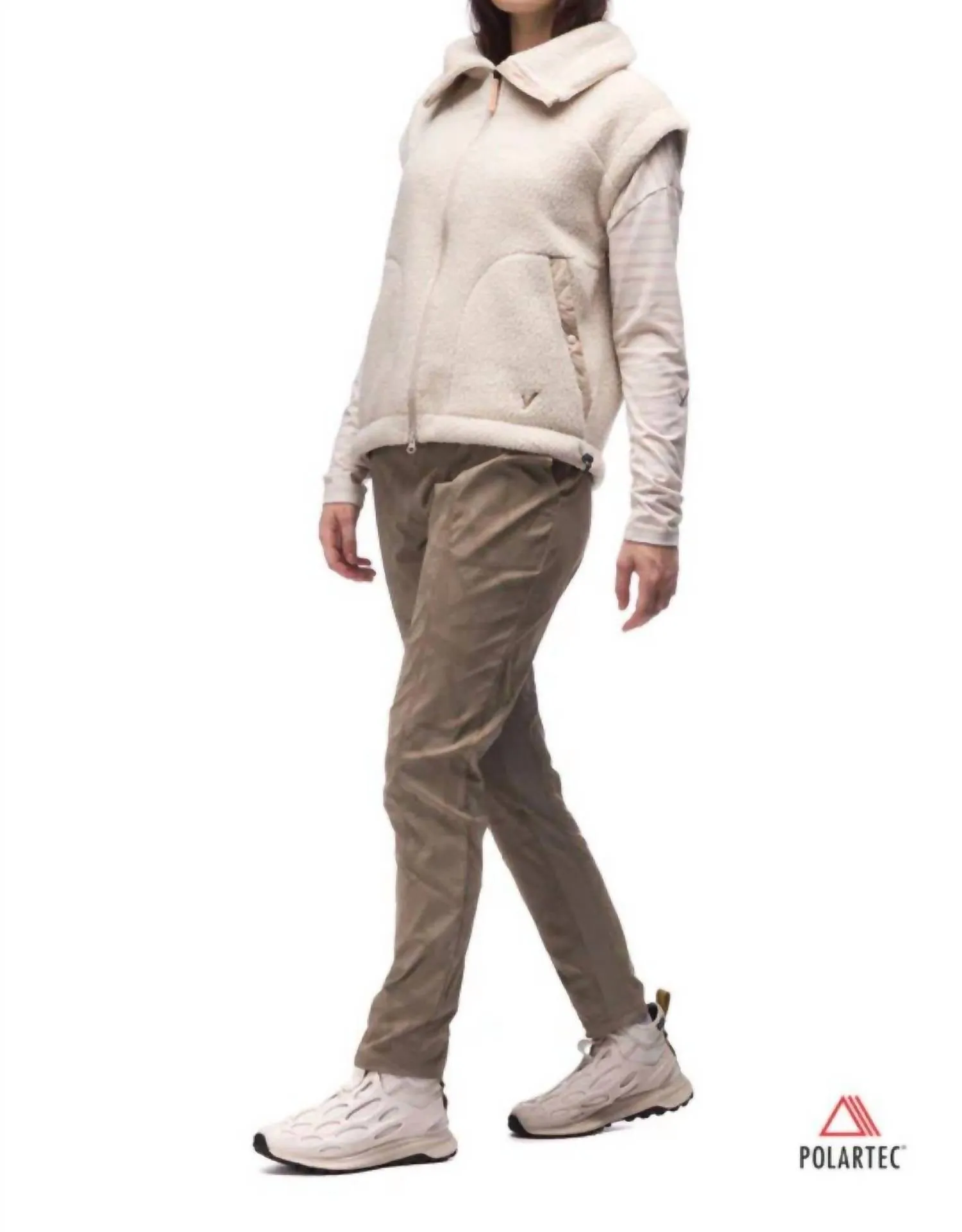 Lampaat Vest In Beige