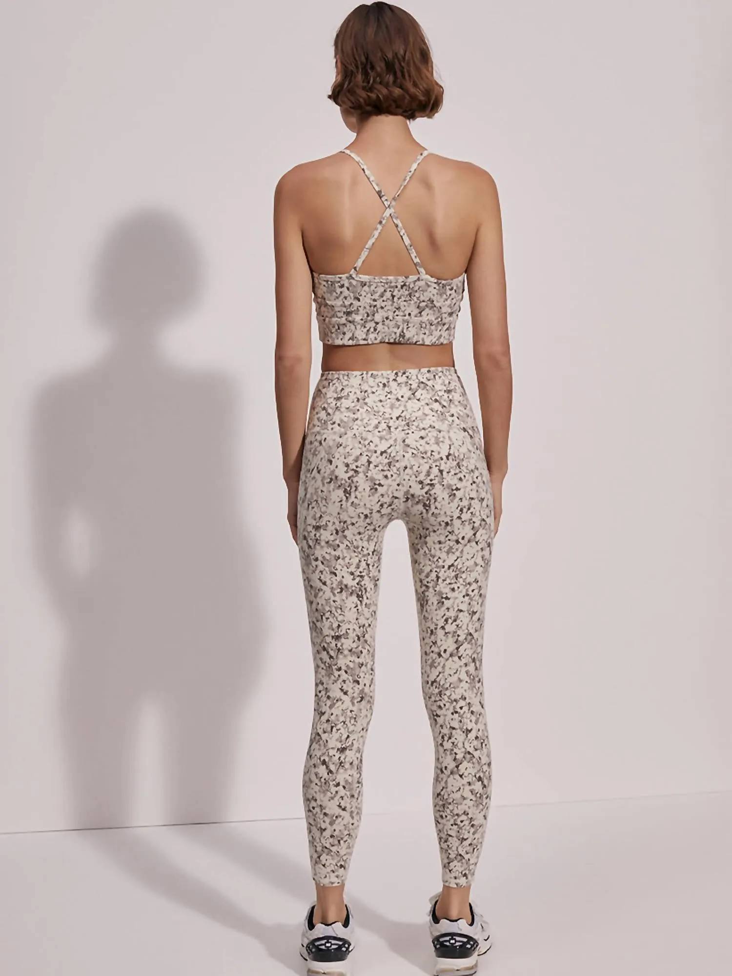 Let's Move Irena Bra In Crema Fractured Flower