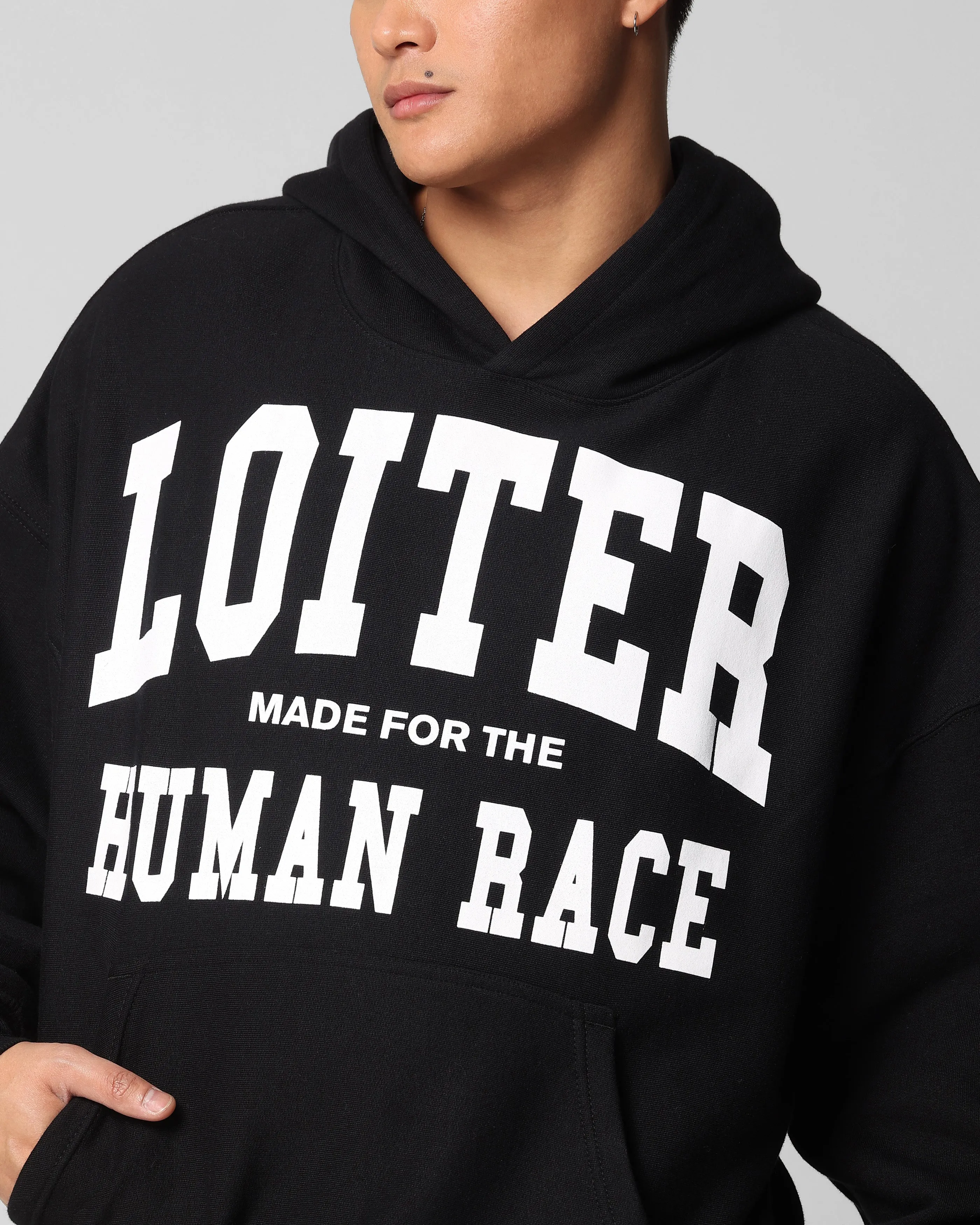 Loiter Training Day Hoodie Black