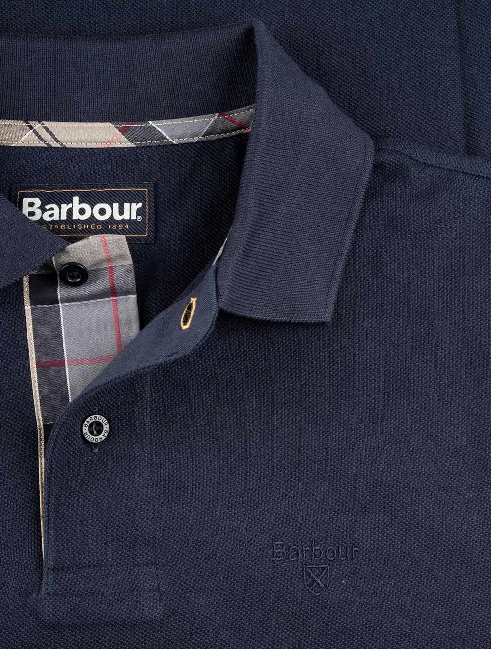 Longsleeve Sports Polo Navy