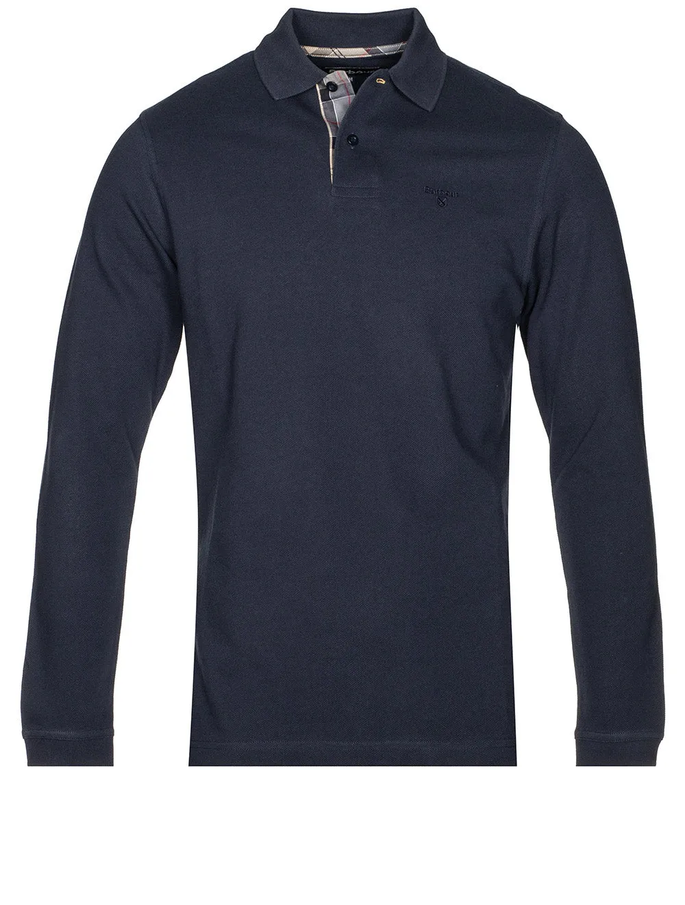 Longsleeve Sports Polo Navy